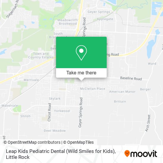 Leap Kids Pediatric Dental (Wild Smiles for Kids) map