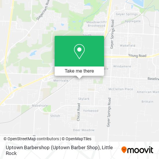 Mapa de Uptown Barbershop (Uptown Barber Shop)