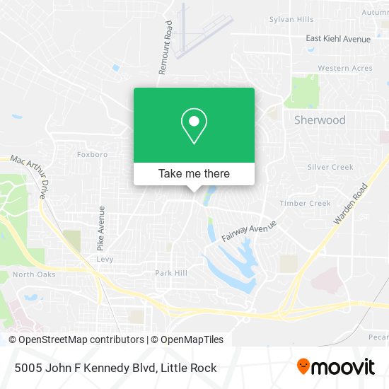 Mapa de 5005 John F Kennedy Blvd