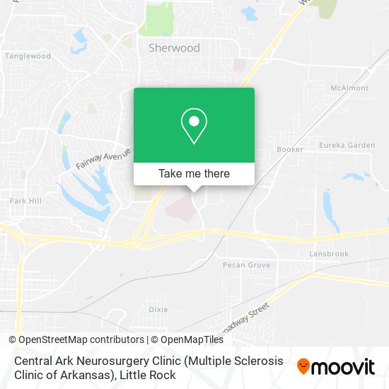 Central Ark Neurosurgery Clinic (Multiple Sclerosis Clinic of Arkansas) map