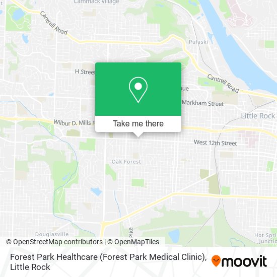 Forest Park Healthcare (Forest Park Medical Clinic) map