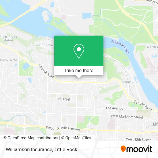 Williamson Insurance map
