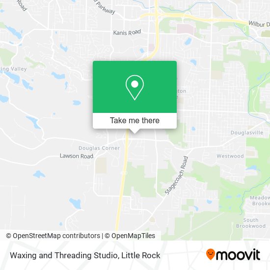 Mapa de Waxing and Threading Studio