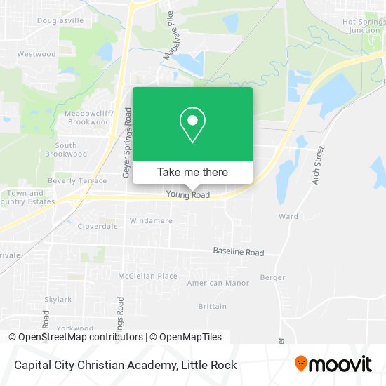 Capital City Christian Academy map