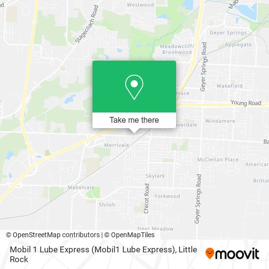 Mobil 1 Lube Express (Mobil1 Lube Express) map