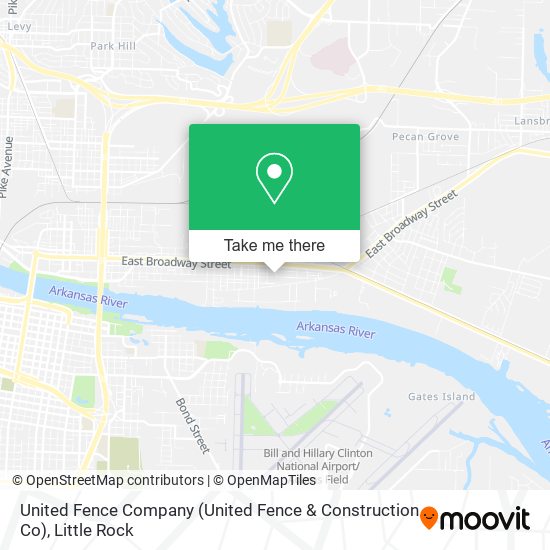 Mapa de United Fence Company (United Fence & Construction Co)