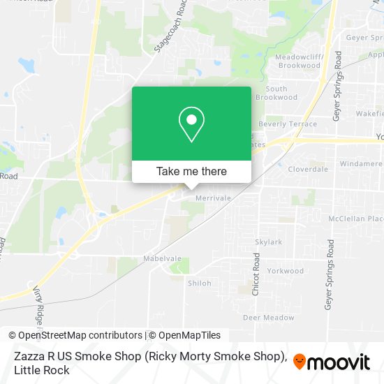 Mapa de Zazza R US Smoke Shop (Ricky Morty Smoke Shop)