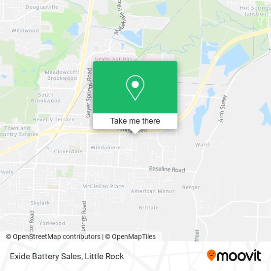 Exide Battery Sales map