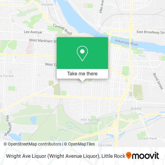 Mapa de Wright Ave Liquor (Wright Avenue Liquor)