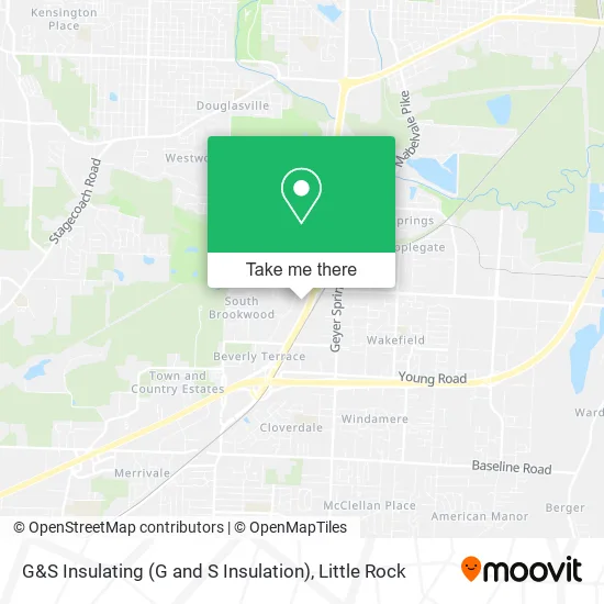 Mapa de G&S Insulating (G and S Insulation)