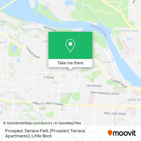 Prospect Terrace Park (Prospect Terrace Apartments) map