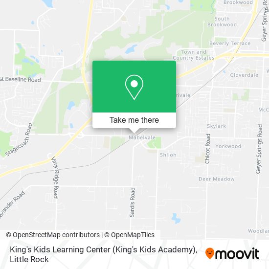 Mapa de King's Kids Learning Center (King's Kids Academy)