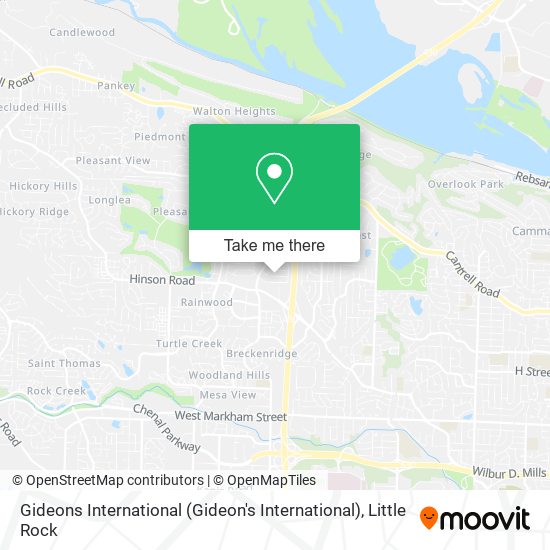 Gideons International (Gideon's International) map
