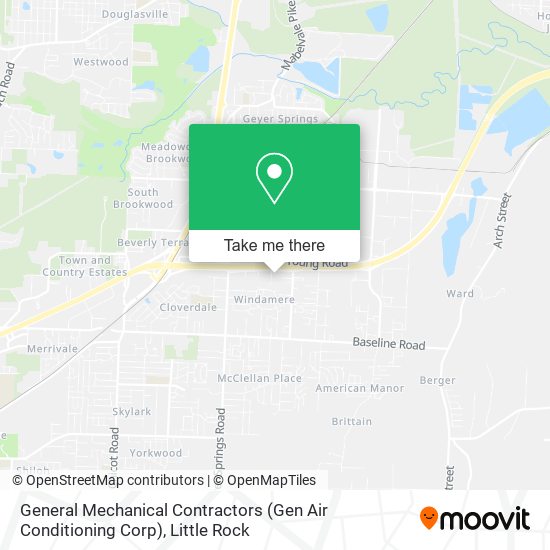 General Mechanical Contractors (Gen Air Conditioning Corp) map