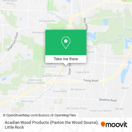 Acadian Wood Products (Paxton the Wood Source) map