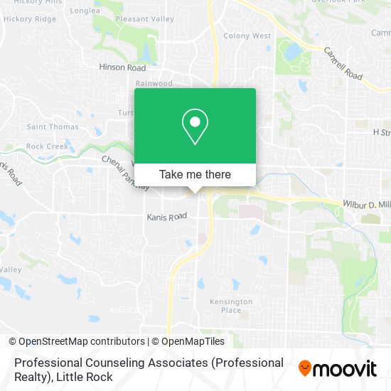 Professional Counseling Associates (Professional Realty) map