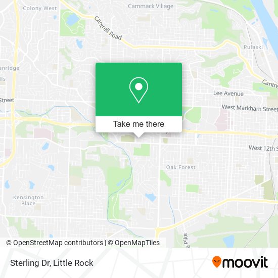 Sterling Dr map