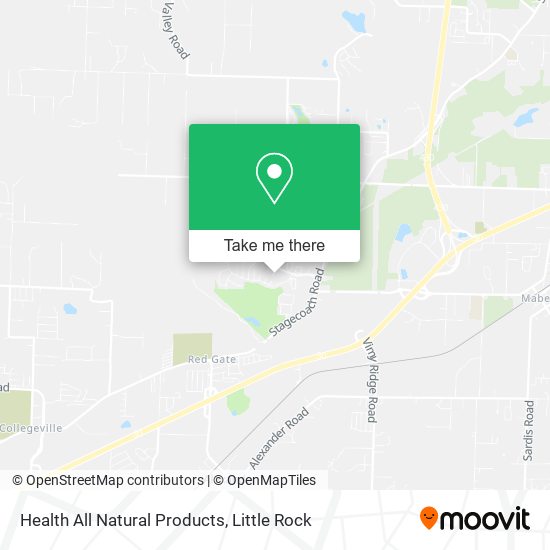 Health All Natural Products map