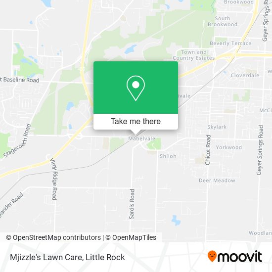 Mapa de Mjizzle's Lawn Care