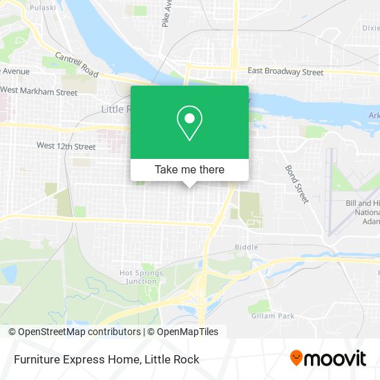 Furniture Express Home map