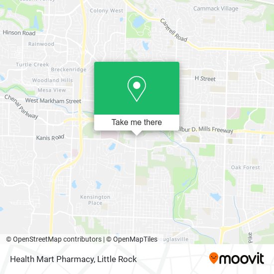 Mapa de Health Mart Pharmacy