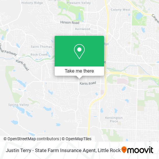 Justin Terry - State Farm Insurance Agent map