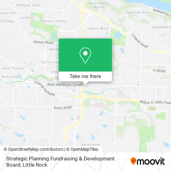Mapa de Strategic Planning Fundraising & Development Board