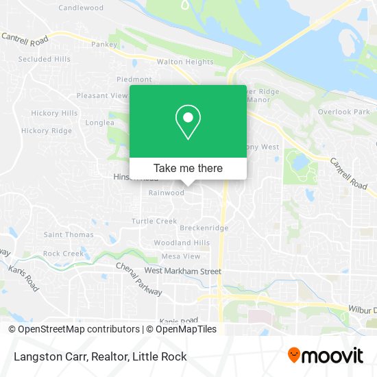Mapa de Langston Carr, Realtor