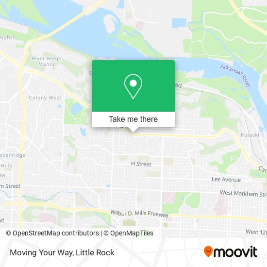 Mapa de Moving Your Way