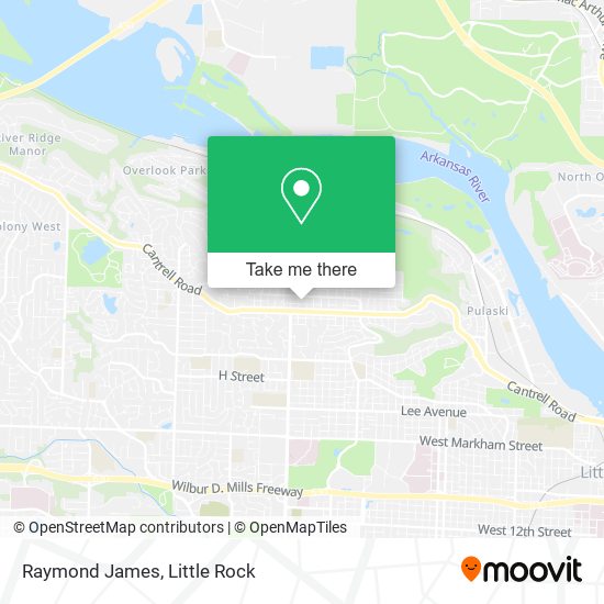 Raymond James map