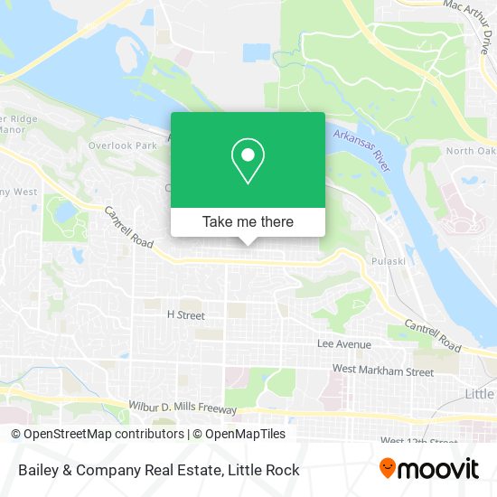 Bailey & Company Real Estate map