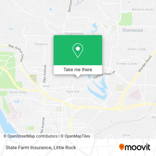 State Farm Insurance map