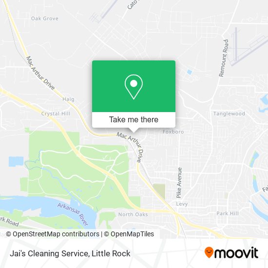 Jai's Cleaning Service map