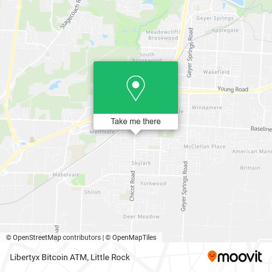 Libertyx Bitcoin ATM map