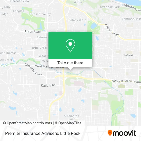 Premier Insurance Advisers map