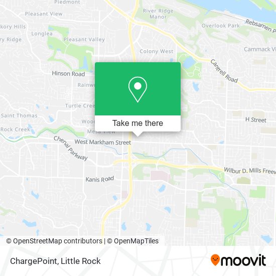 ChargePoint map