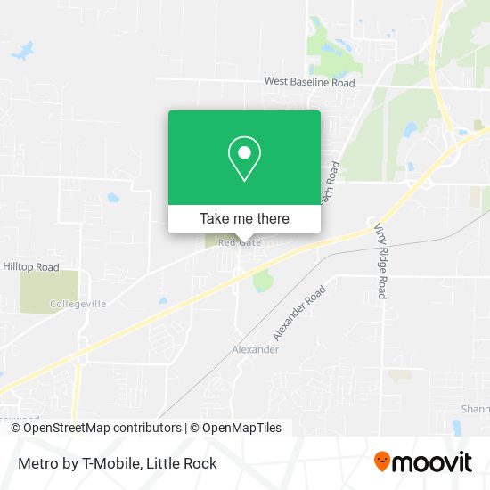 Metro by T-Mobile map