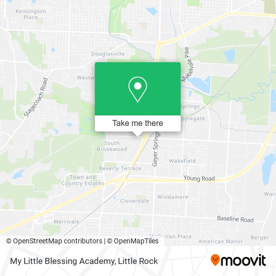 My Little Blessing Academy map