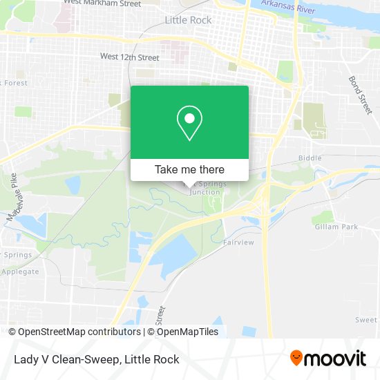 Lady V Clean-Sweep map