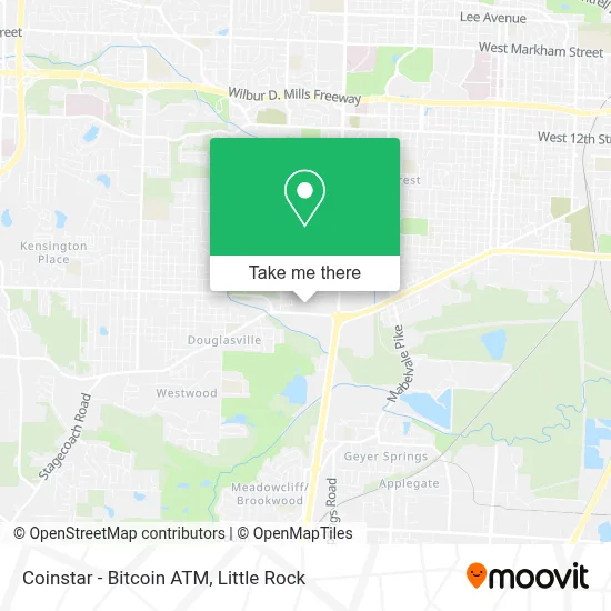 Coinstar - Bitcoin ATM map