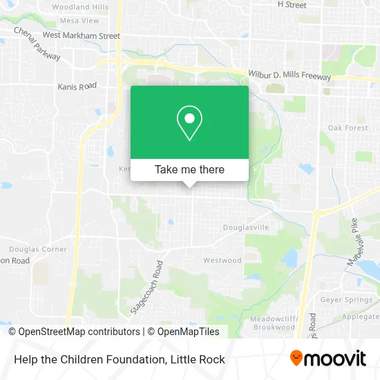 Help the Children Foundation map