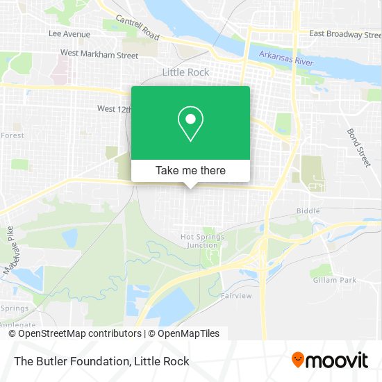 The Butler Foundation map