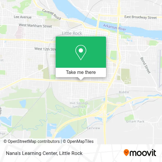 Nana's Learning Center map