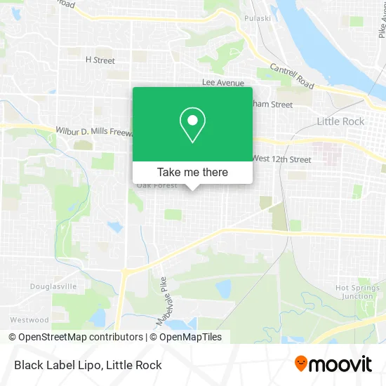 Black Label Lipo map