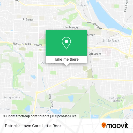 Mapa de Patrick's Lawn Care