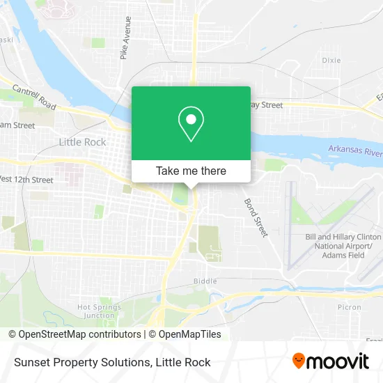 Sunset Property Solutions map