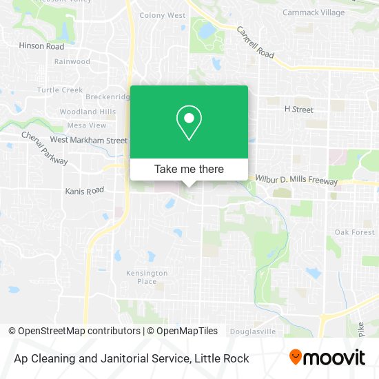 Mapa de Ap Cleaning and Janitorial Service