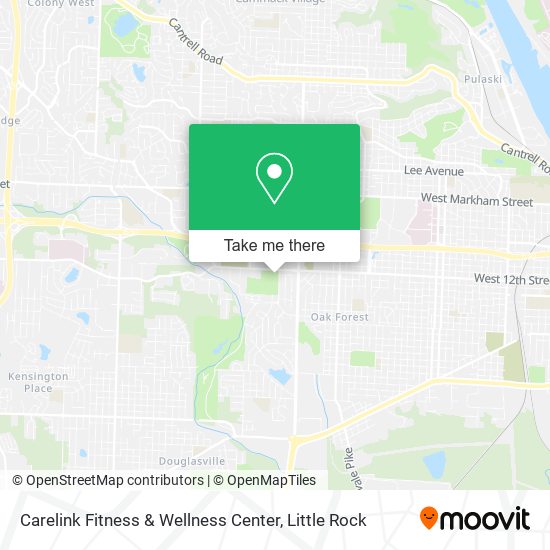 Mapa de Carelink Fitness & Wellness Center