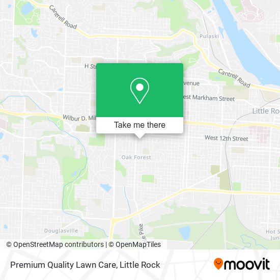 Premium Quality Lawn Care map