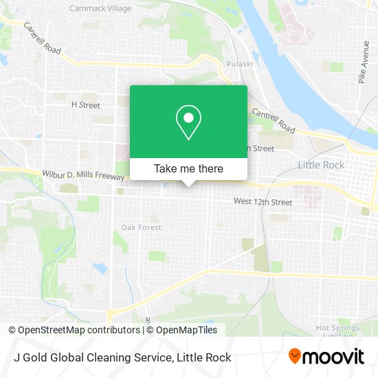 J Gold Global Cleaning Service map